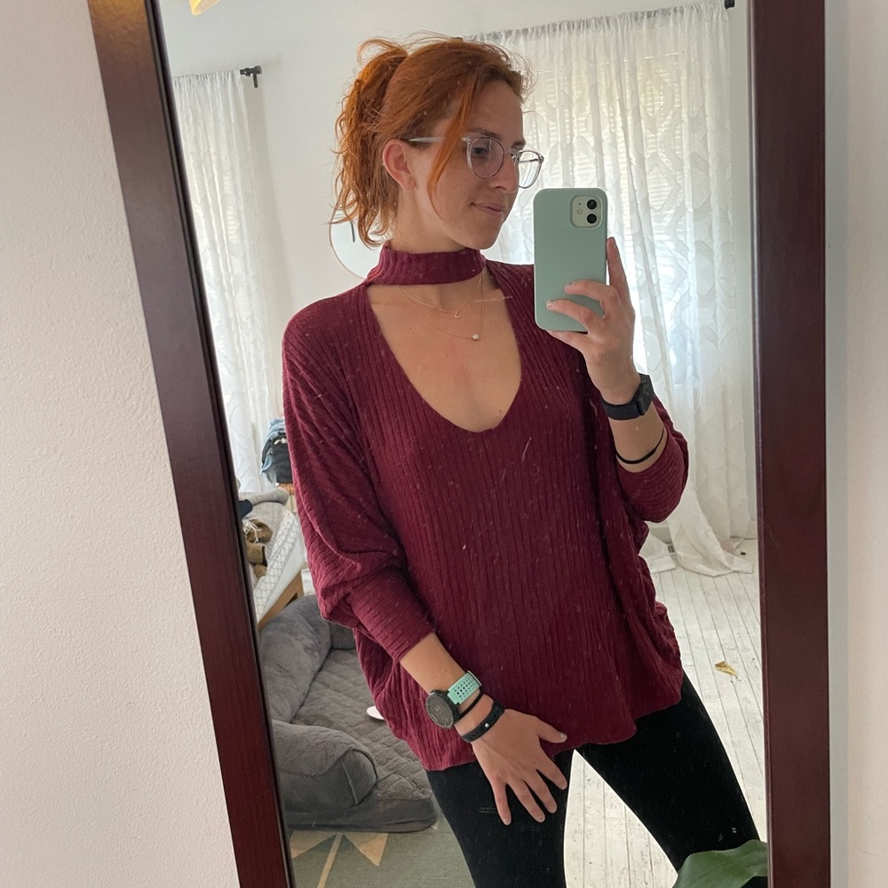 Urban Outfitters Mock-Neck Sweater
